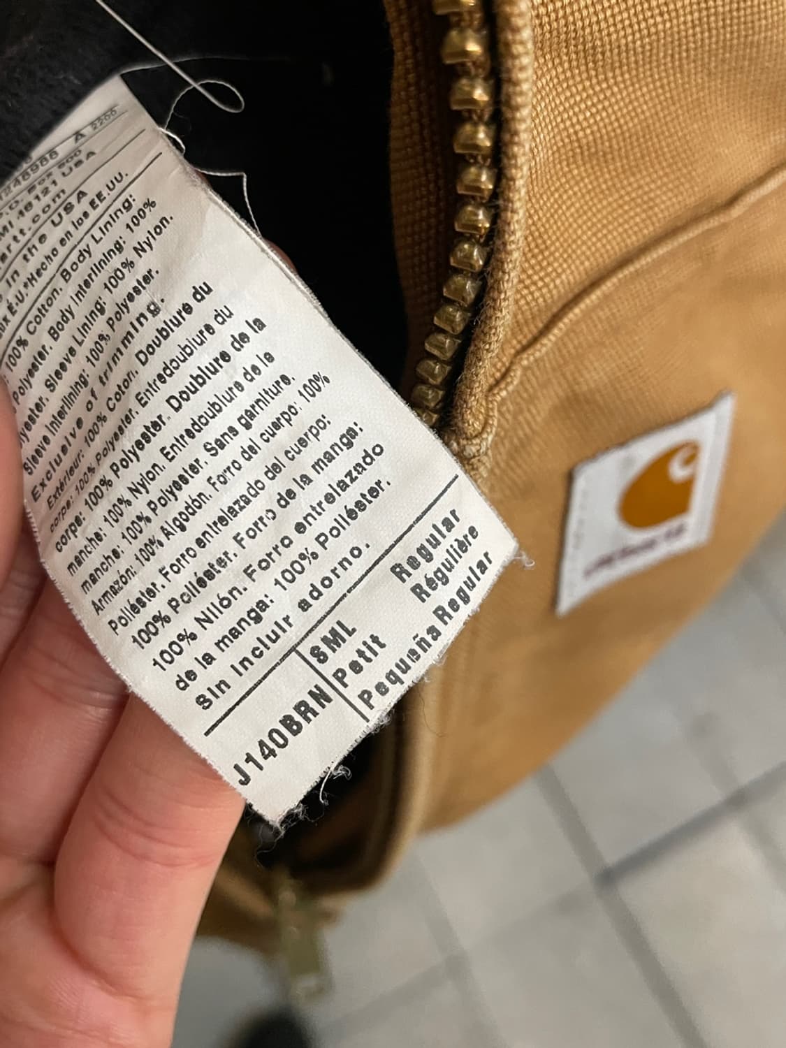 칼하트 J140 덕 액티브 자켓  상품이미지8