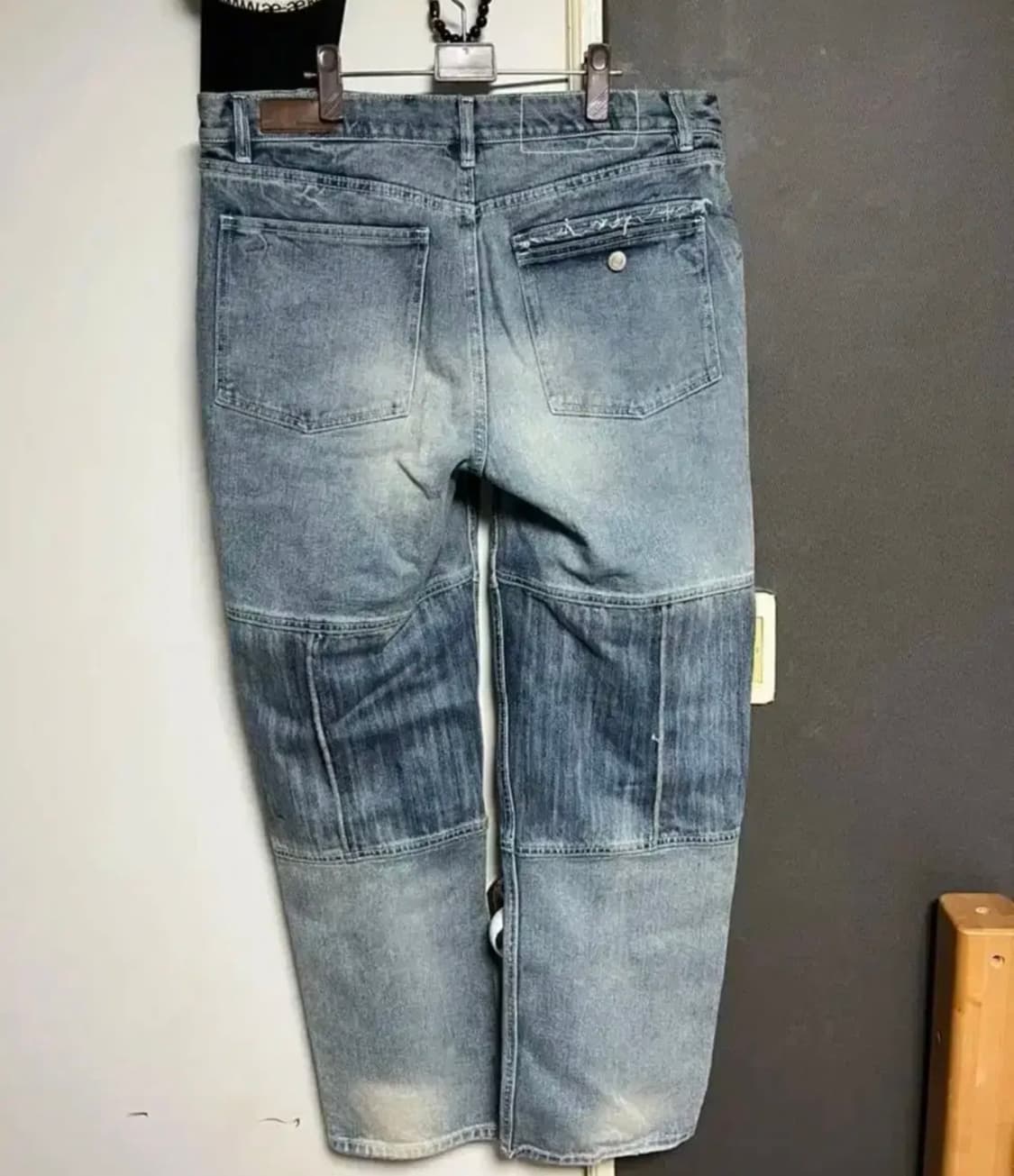 앤더슨벨 리메이드 스트레이트 진 XL 상품이미지3