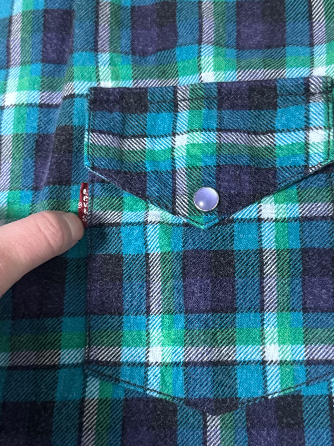 리바이스 플란넬 웨스턴 셔츠형 자켓 상품이미지4