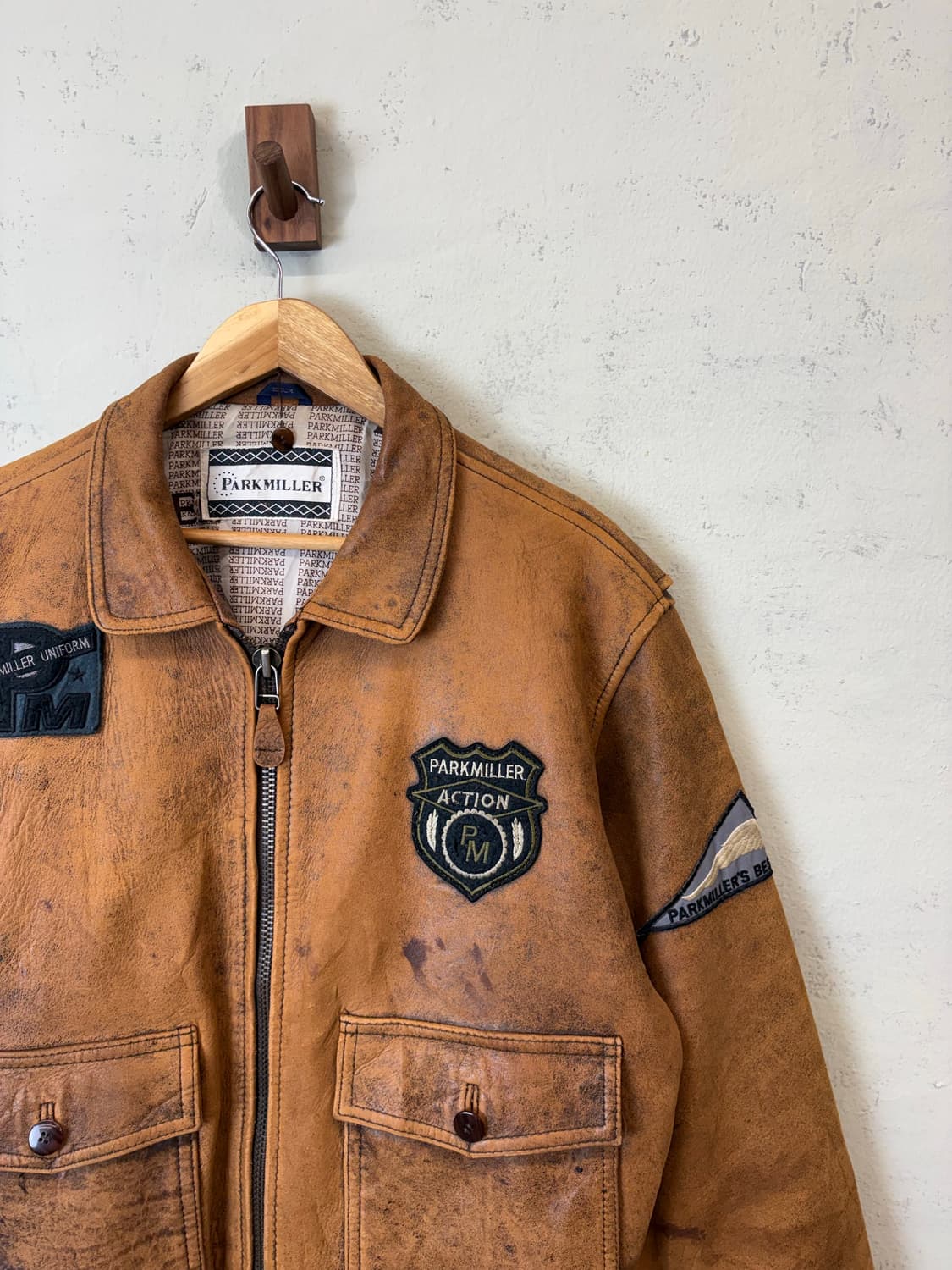 파크밀러 빈티지 G-1 레더 자켓 상품이미지3