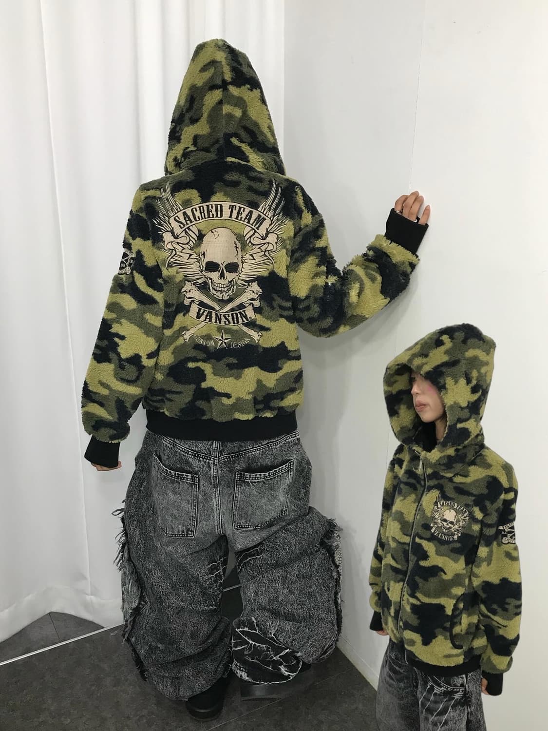 밴슨 카모패턴 후리스 후드집업 ( 대장 / 간절기 소장템 ) 상품이미지1