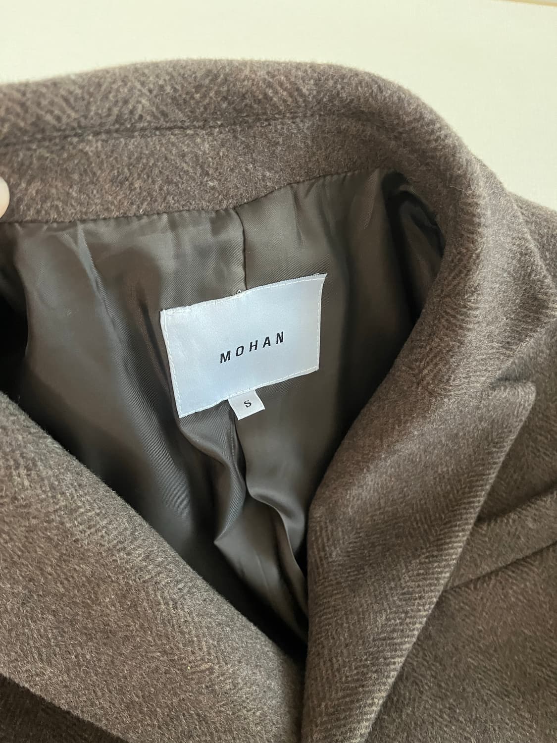 모한 MOHAN 울자켓 헤링본자켓  상품이미지2