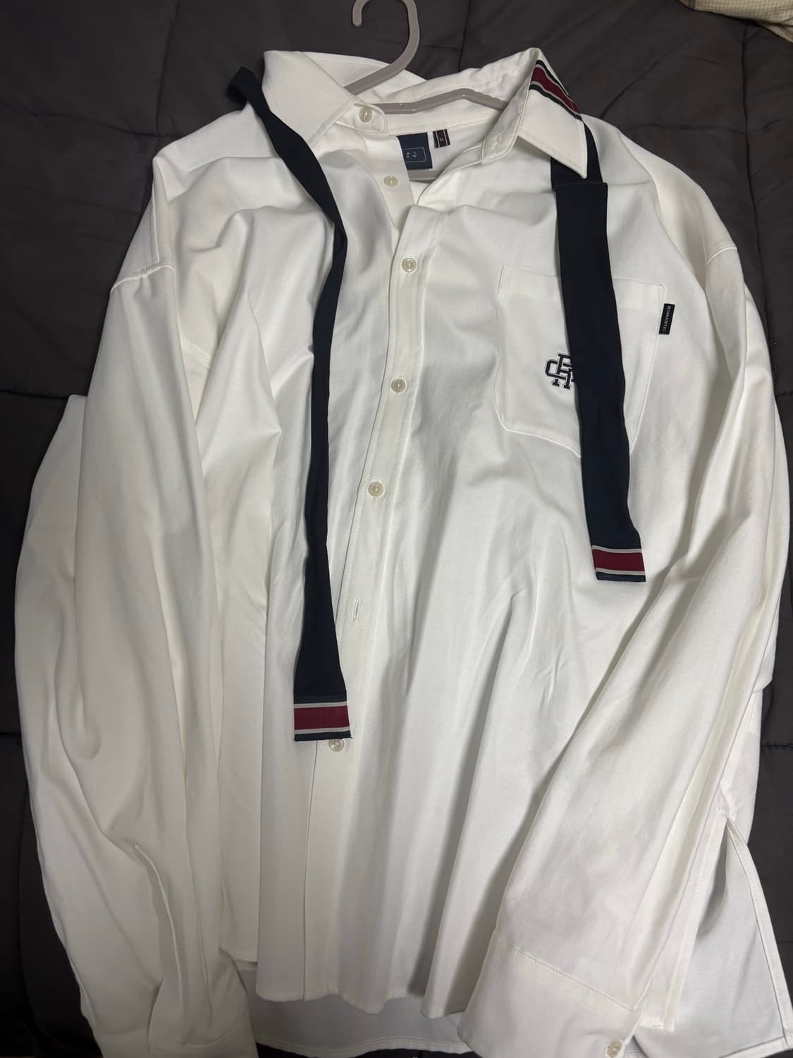 로맨틱크라운 타이 셔츠 xl 상품이미지1