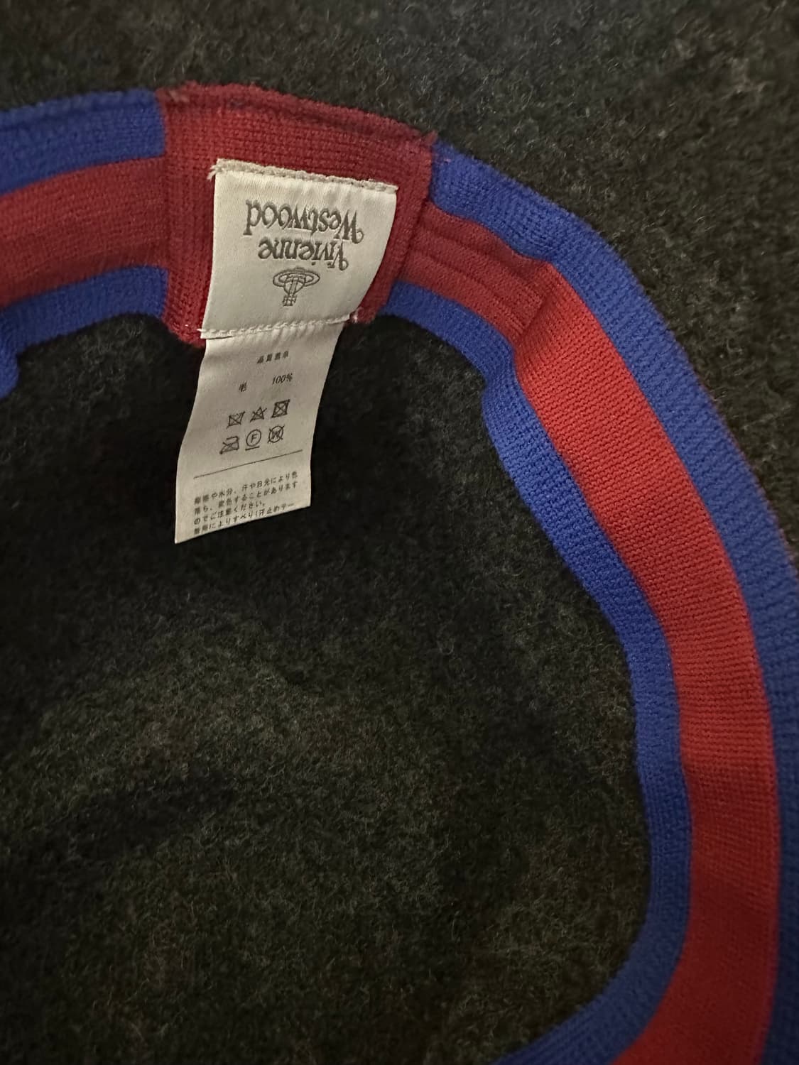 비비안웨스트우드 울 혼방 버킷햇 상품이미지3