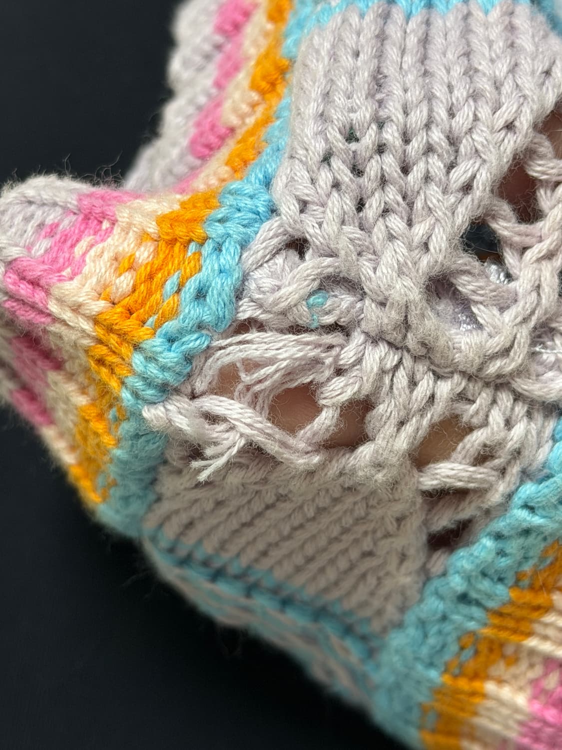 자라 크로셰 니트 베스트 상품이미지6