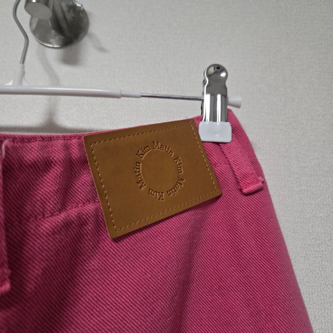 마뗑킴 컬러 볼륨 데님팬츠 / 여성 팬츠/ 남성 팬츠  상품이미지8