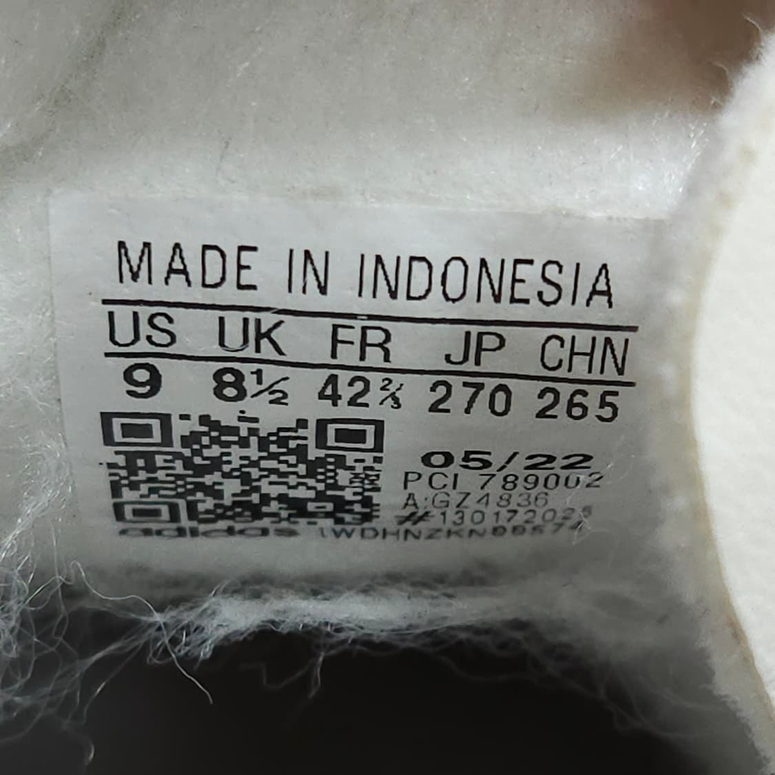 270 ) 아디다스 슈퍼스타82 클라우드 화이트 스카이 틴트 상품이미지7