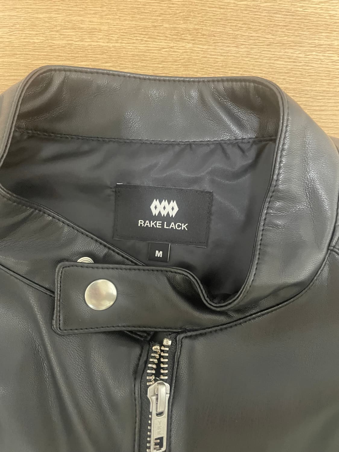 [M] RAKE LACK 레이스 레더 자켓 상품이미지5