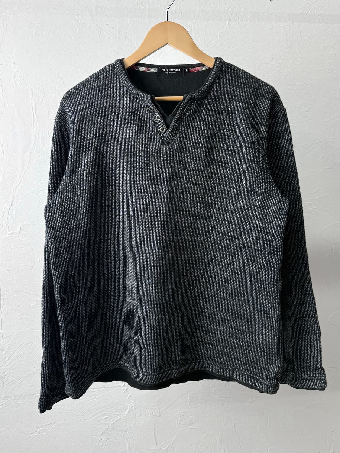 Thruxton 헨리넥 롱 슬리브 상품이미지2