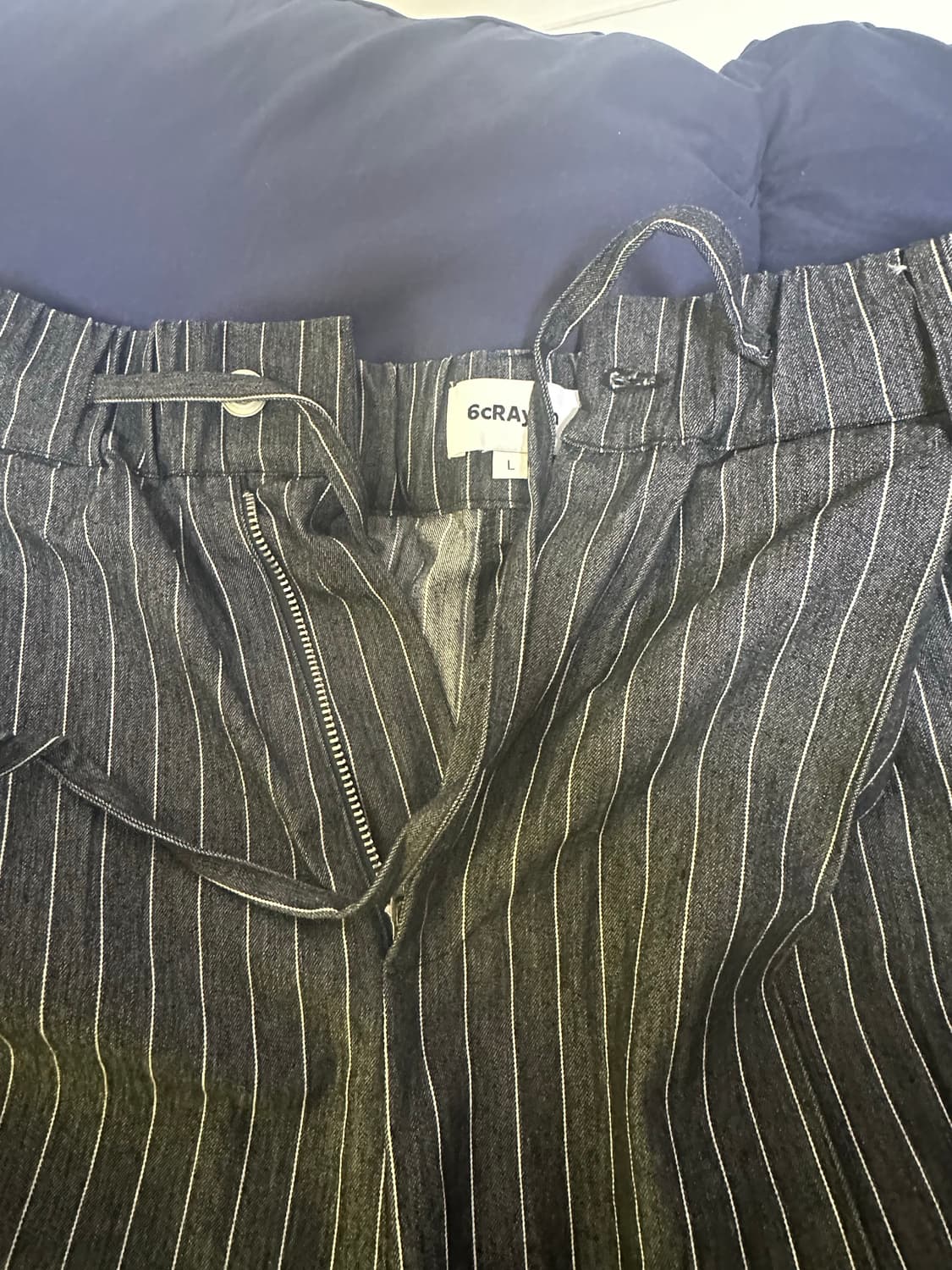 6CRayon 스트라이프 반바지  상품이미지4