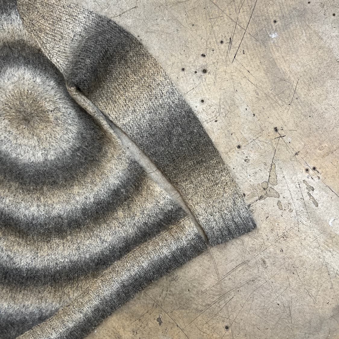 그라데이션 모헤어 니트 상품이미지5