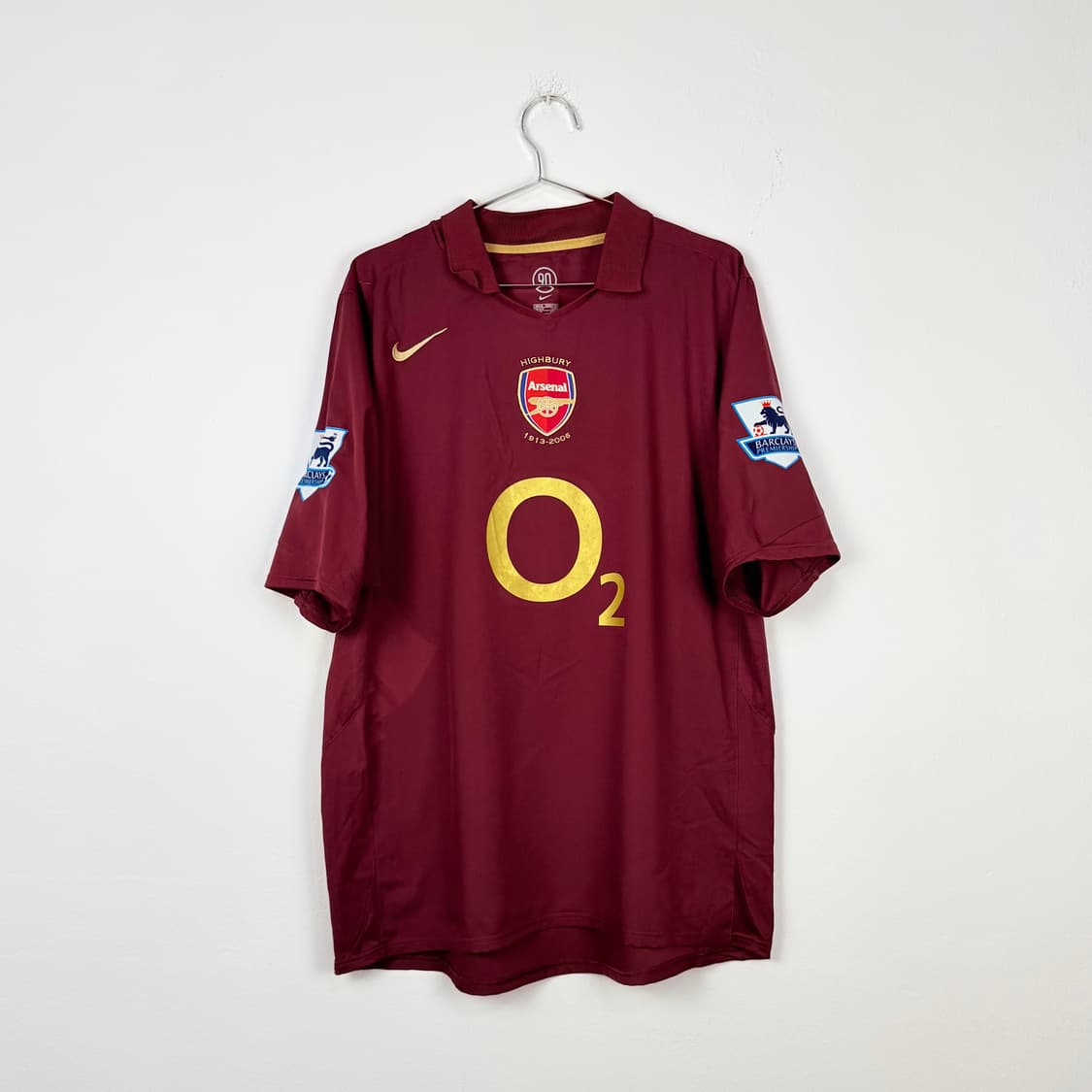 05-06 아스날 홈 하이버리 앙리 유니폼 상품이미지5