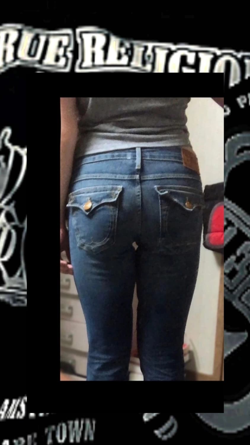 True Religion 로우라이즈 부츠컷 데님팬츠 26 사이즈 상품이미지2
