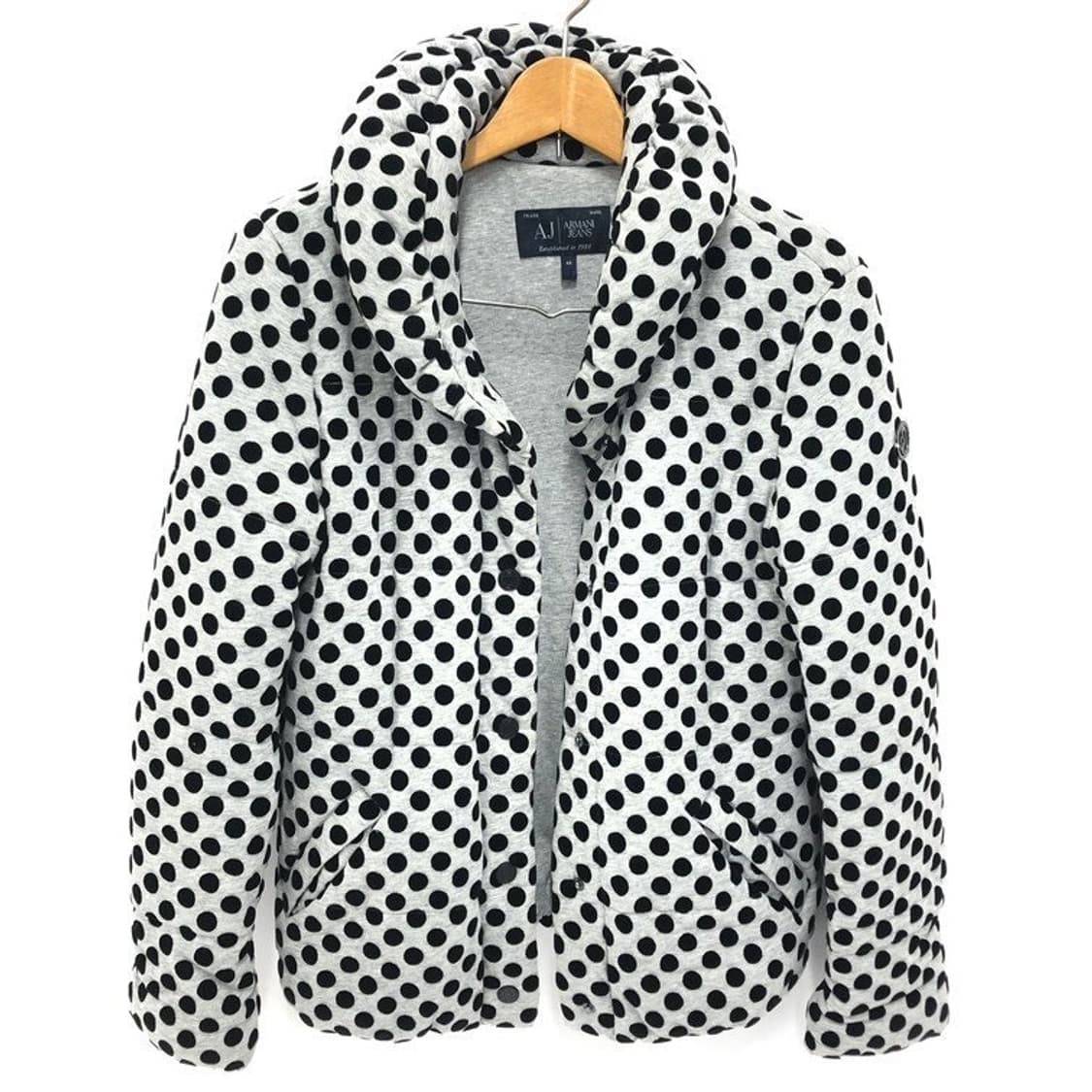 ARMANI JEANS 폴카 도트 푸퍼 상품이미지1