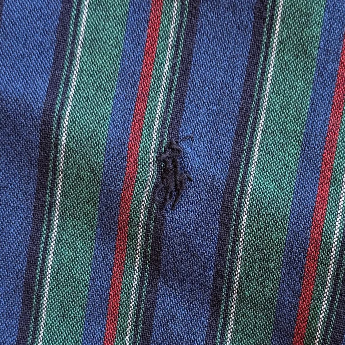 90‘s 폴로 랄프로렌 클래식 스트라이프 셔츠 상품이미지6