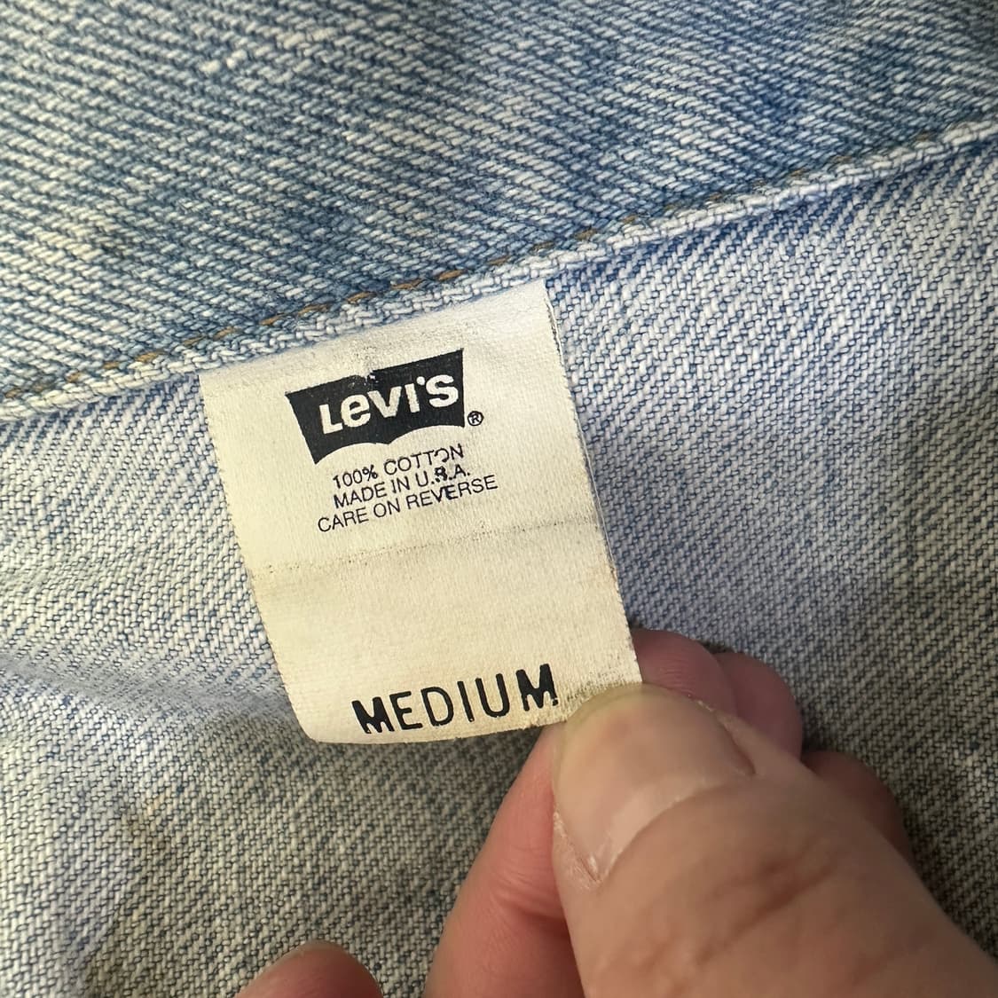 M 리바이스 데님 트러커 자켓  0326D 상품이미지2