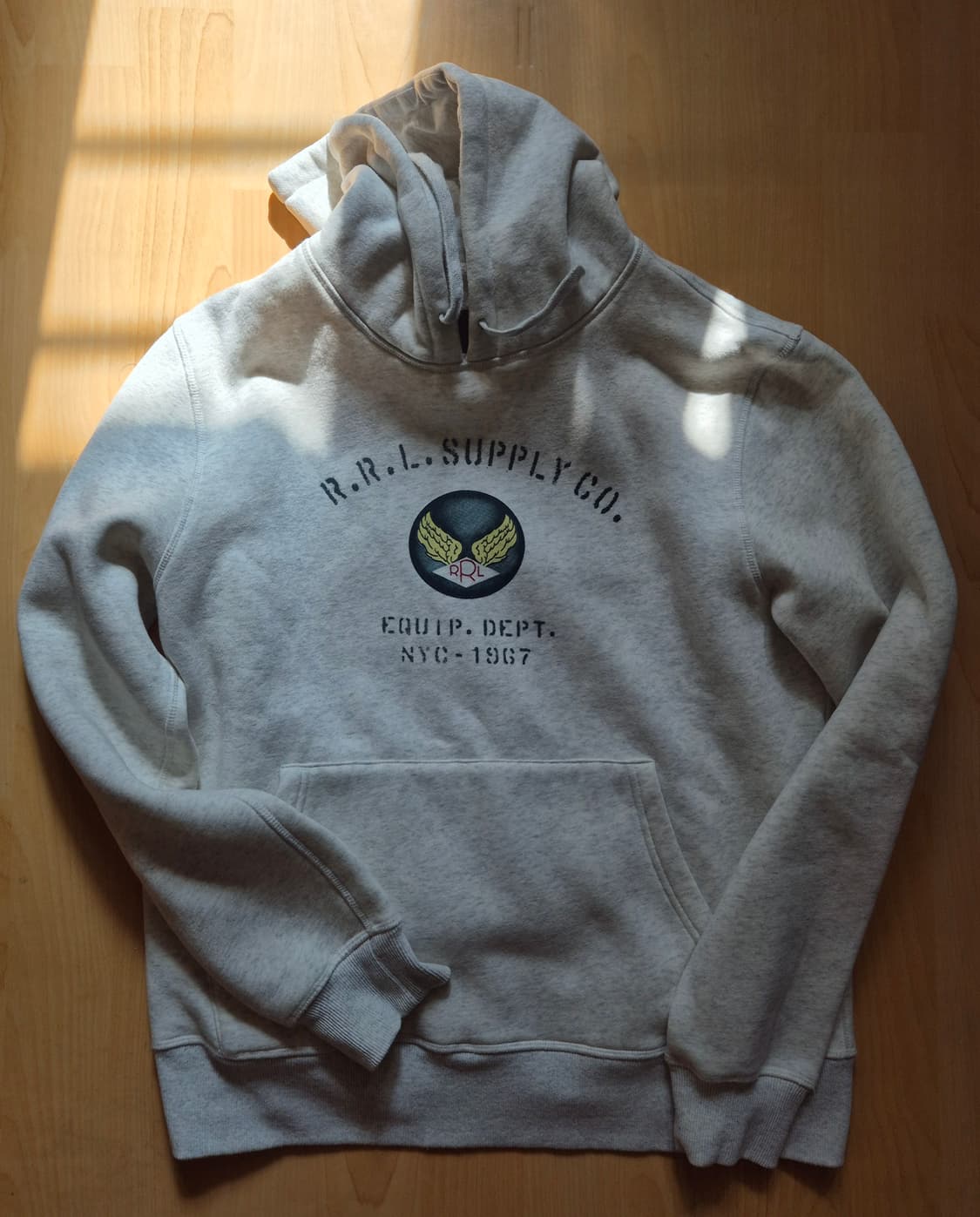 빈티지 윙로고 후드티 상품이미지1