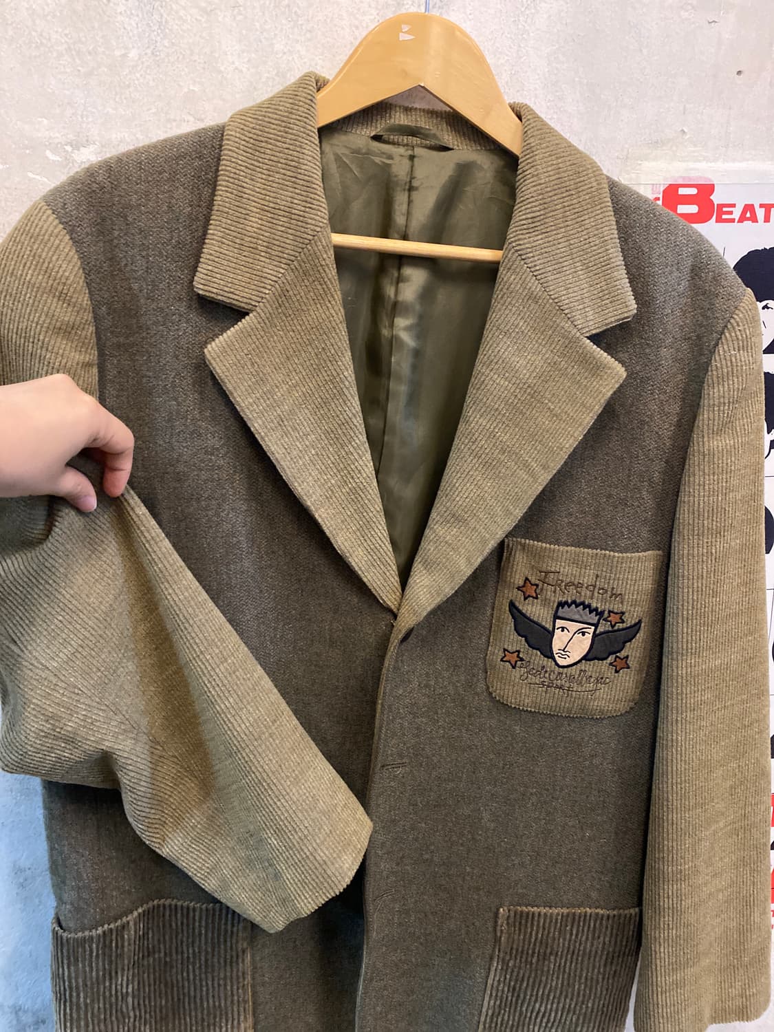 Japan vintage 남성 코듀로이 자켓 105 상품이미지3