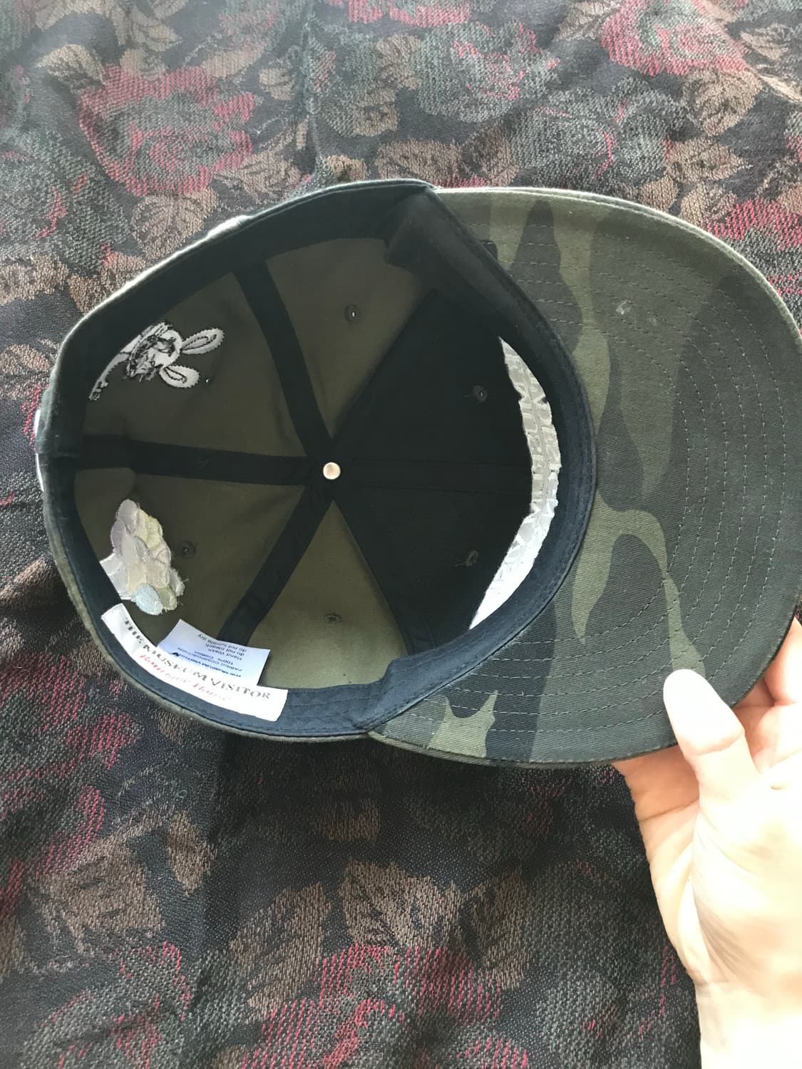 🐇🎈더뮤지엄비지터 RABBIT EMBROIDERY CAP 상품이미지5