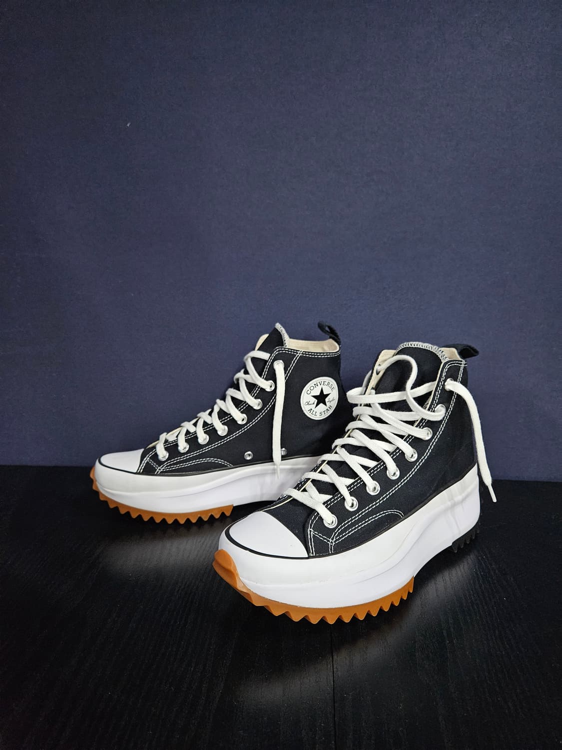 컨버스 런스타 하이크 하이 블랙 남성 275 하이탑 상품이미지2