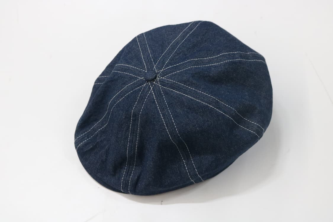 스투시 Stussy  빈티지 데님 레드 로고 자수 헌팅캡 (L/XL) 상품이미지4