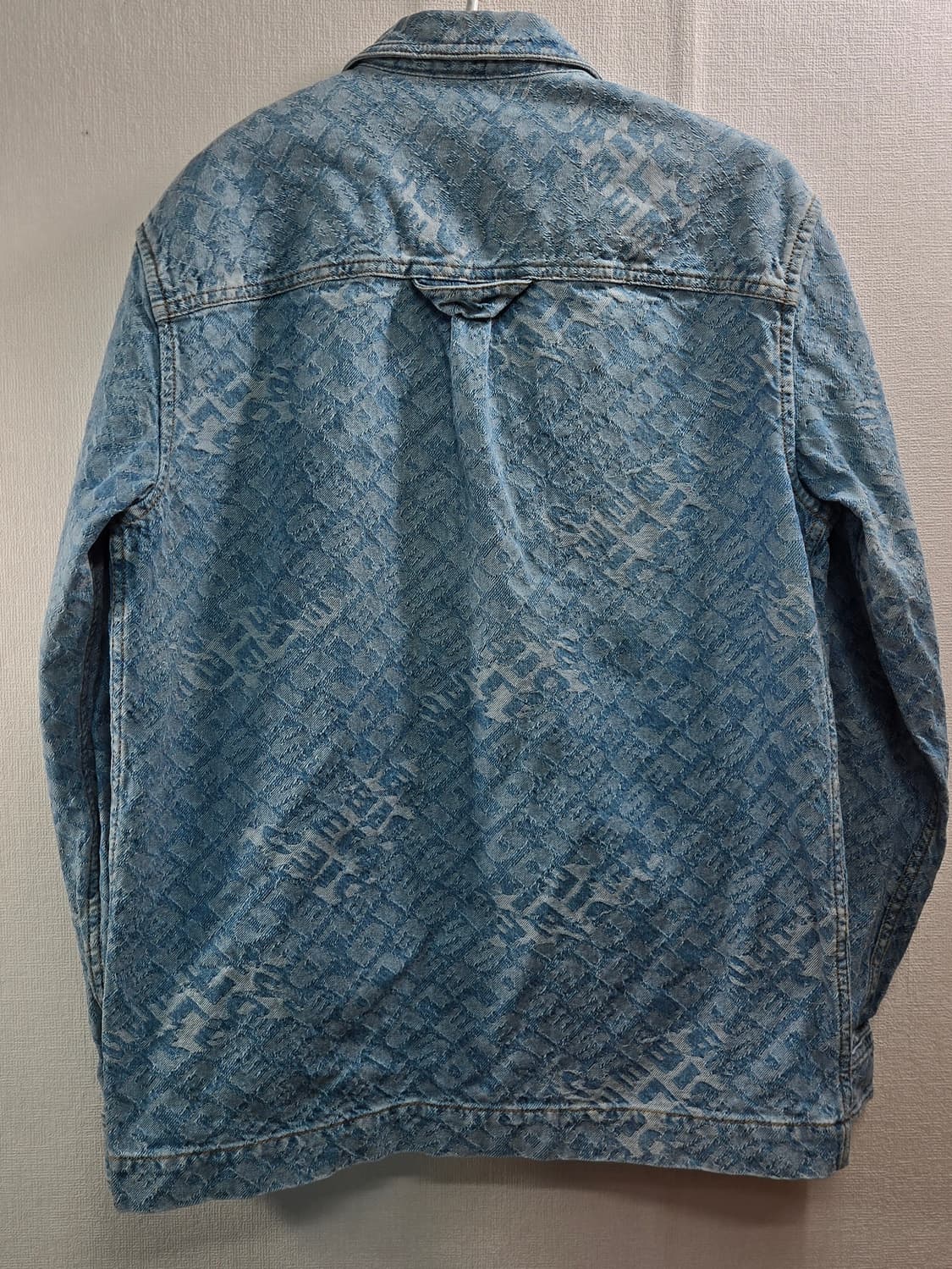 디젤(Diesel)M- 정품  모노그램 패턴 데님 셔츠 재킷 상품이미지2