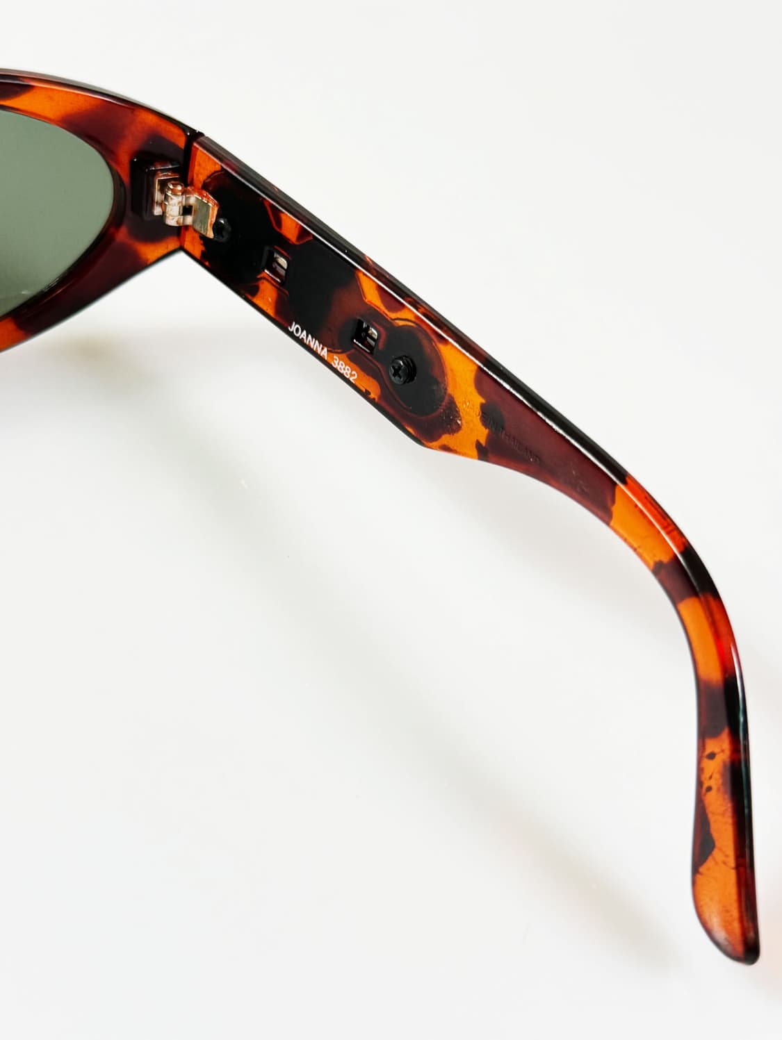 90s JOANNA 레오파드 볼드 오벌 프레임 빈티지 선글라스 상품이미지6
