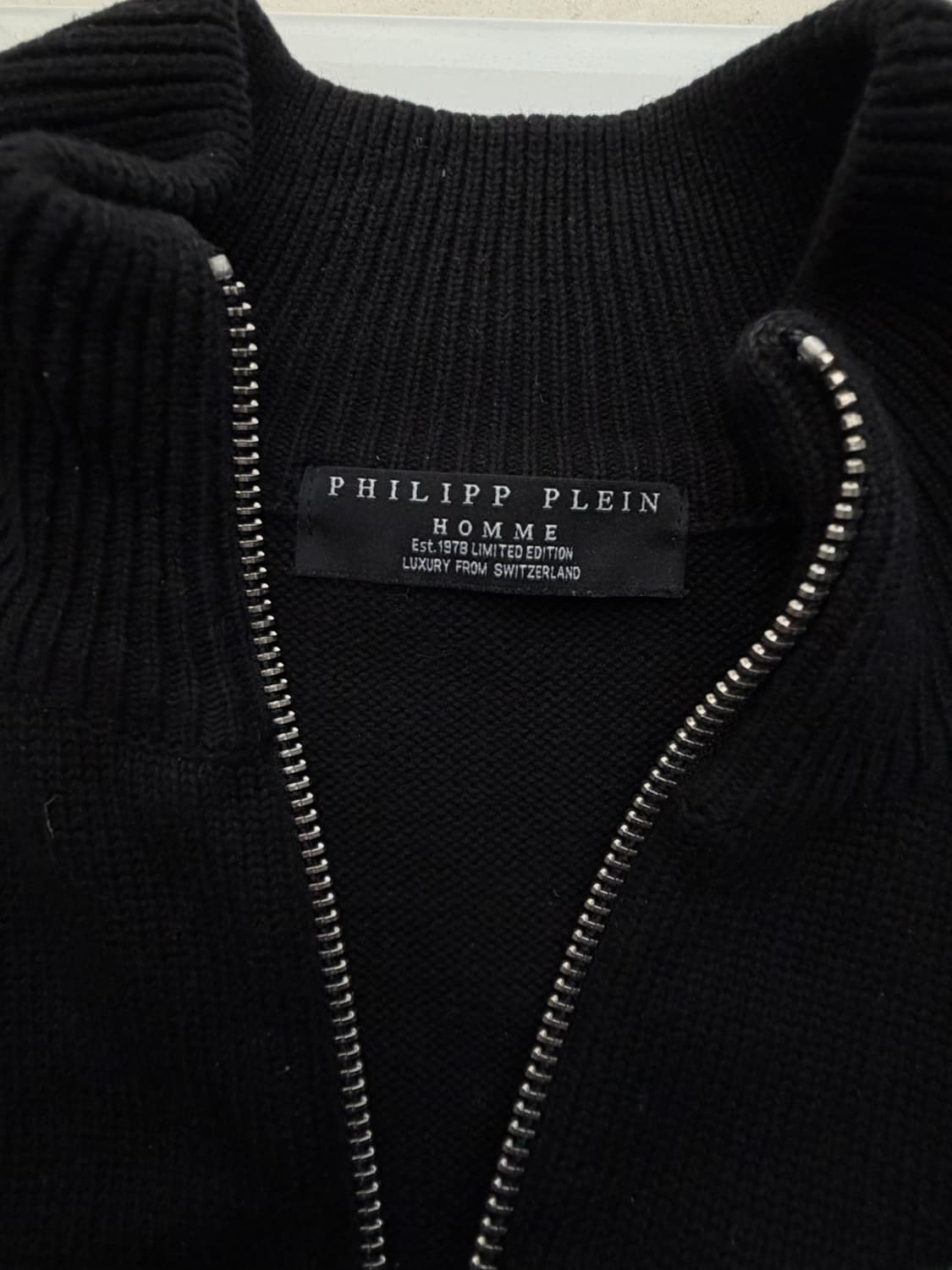 필립 플레인 1978 리미티드에디션 니트집업 상품이미지2