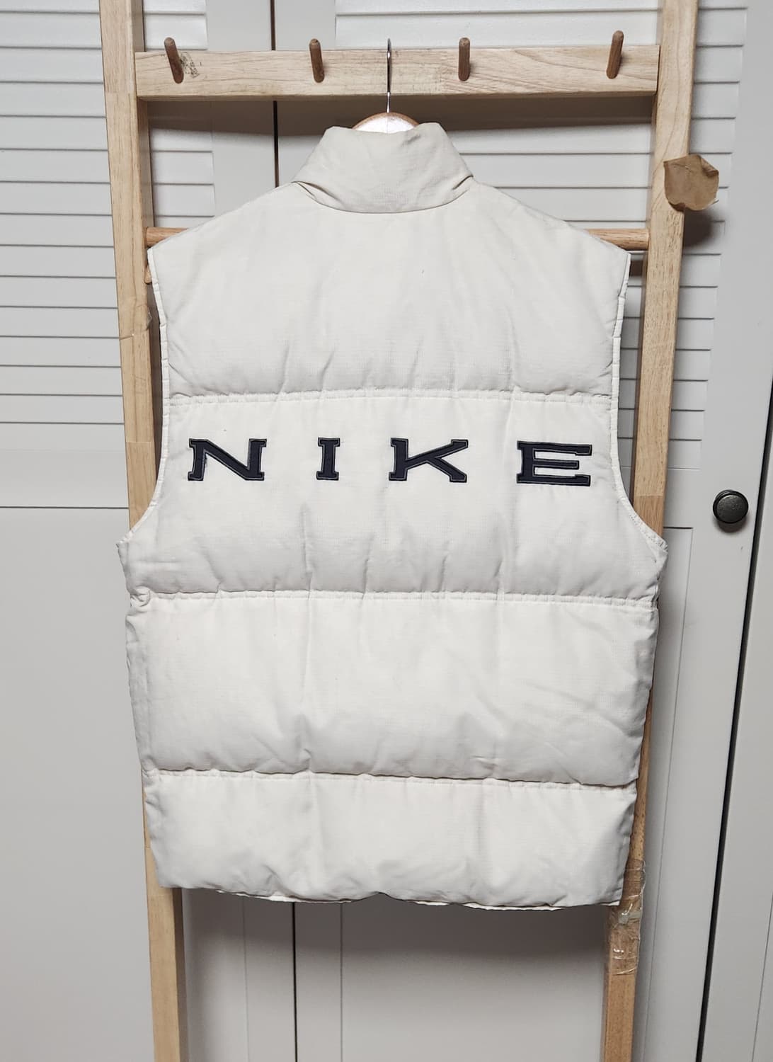 나이키 00s 빅로고 올드스쿨 양면 패딩 조끼 베스트 자켓 상품이미지3