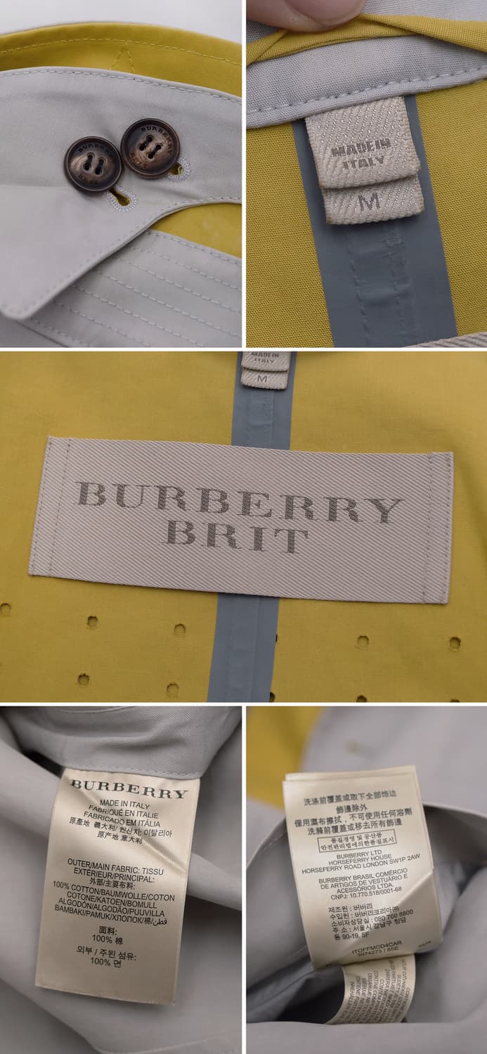 버버리 뉴 켄징턴 숏 트렌치코트 레인자켓 (M / 100+) 상품이미지10