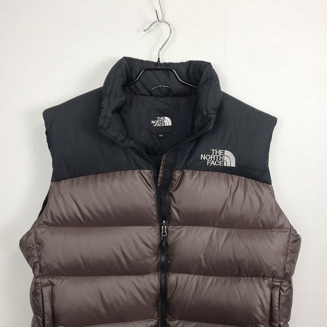노스페이스 700 눕시 패딩 조끼 초코브라운 남성XL 상품이미지2