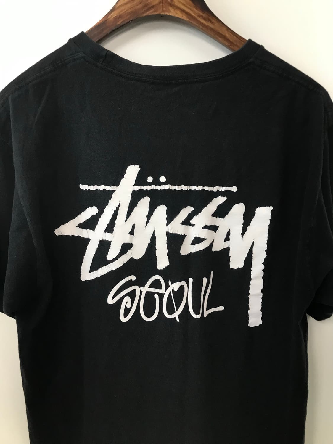 스투시 서울 블랙 반팔 티셔츠 상품이미지6
