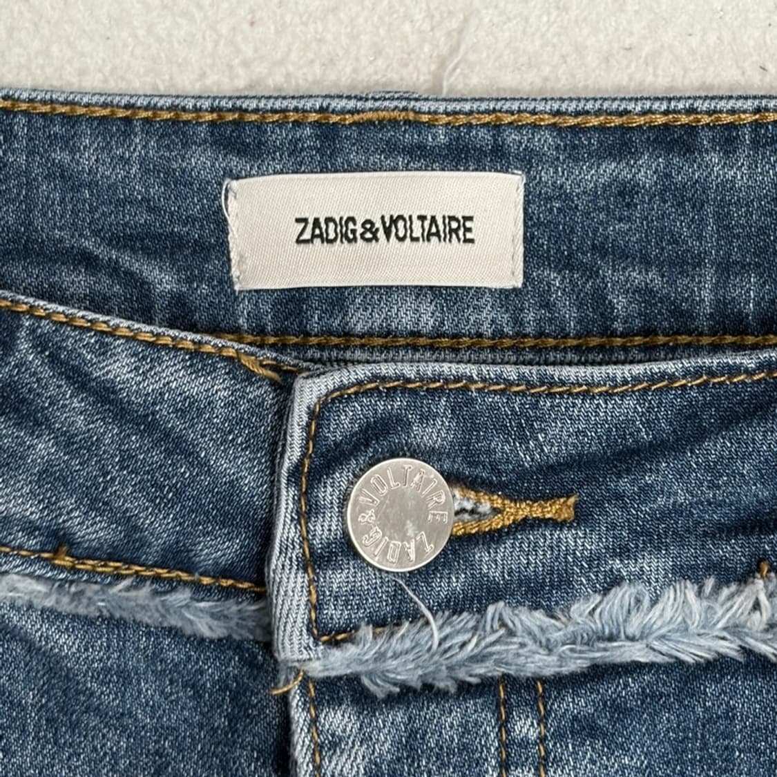 ZADIG&VOLTAIRE 데님 워싱 진 25 상품이미지4
