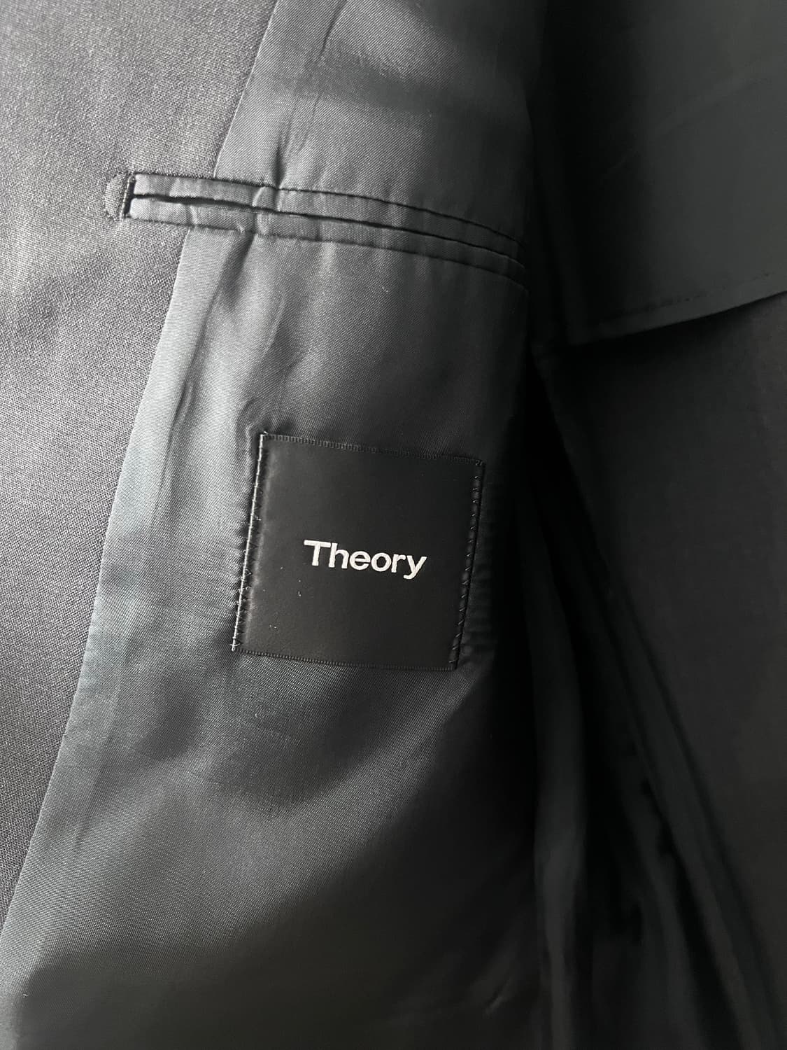 띠어리 뉴테일러2 수트 셋업 정장 다크차콜 40 32 상품이미지2