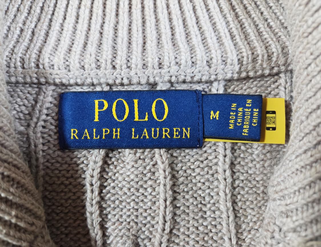 신형 QR 폴로 랄프로렌 케이블 반집업 하프집업 상품이미지5
