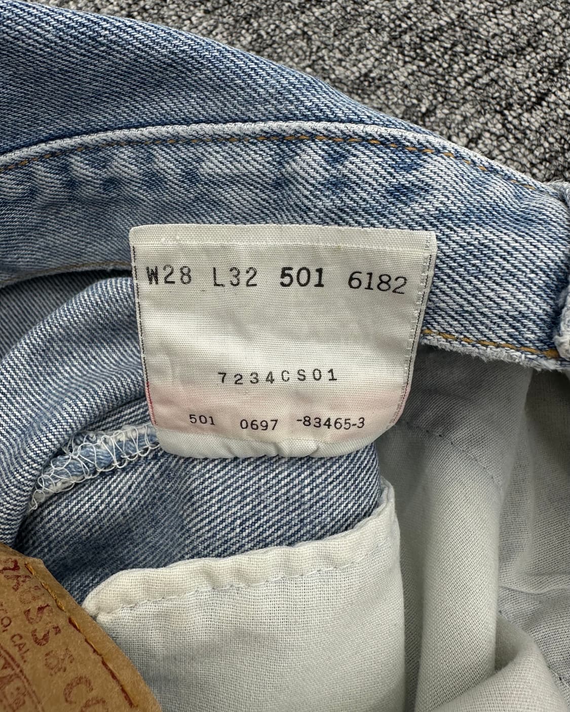 (허단36)90'S 리바이스 USA 501-M1345 상품이미지7