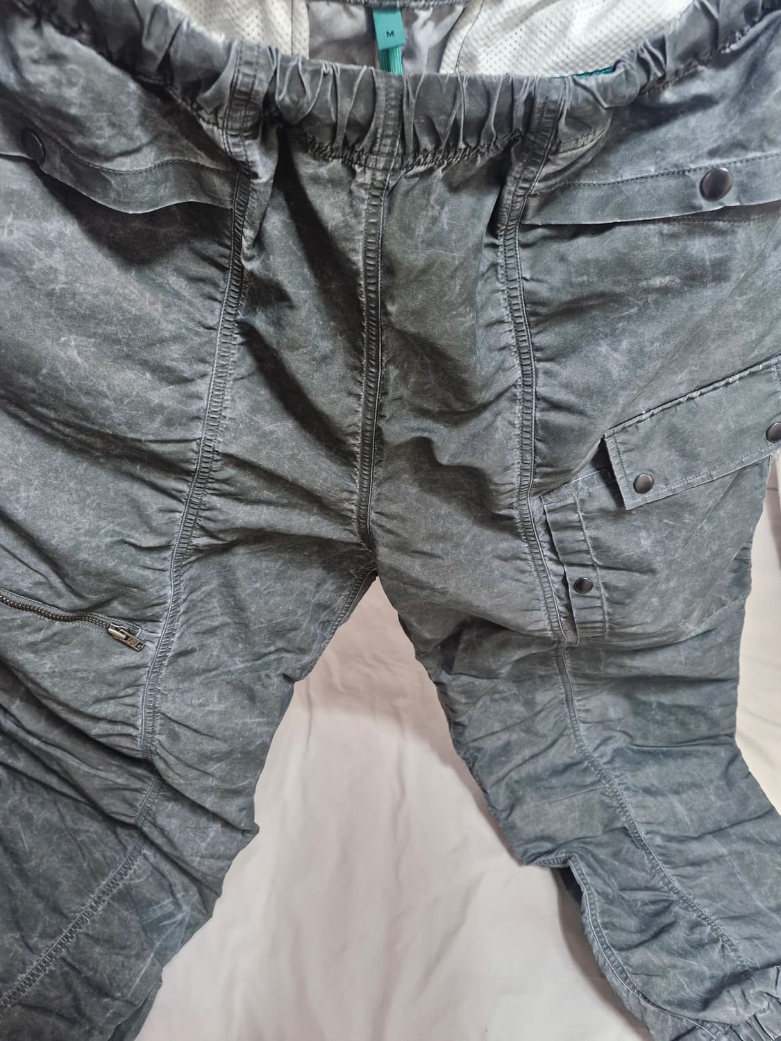 크랙 가먼트 카고 나일론 팬츠 상품이미지7