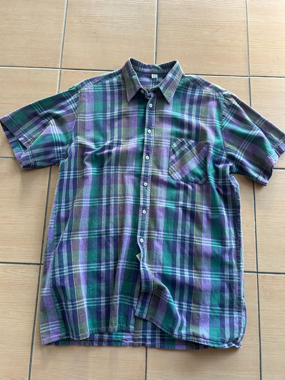 Vintage check shirts 상품이미지1