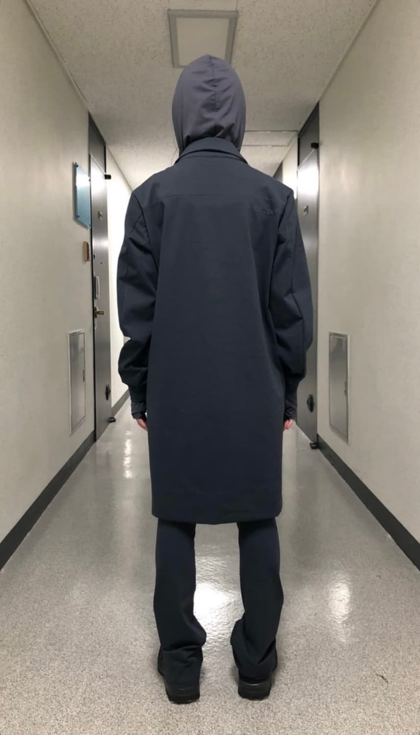 지초이 컴포트 22-005 그래파이트 코트 2사이즈 상품이미지3