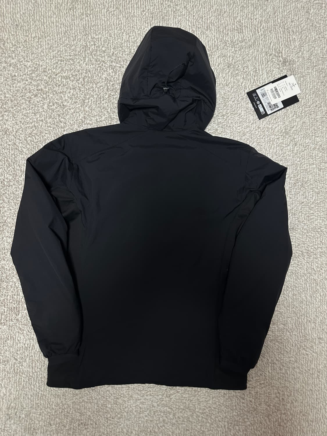 아크테릭스 아톰 LT 후디 남성 블랙 M 상품이미지2