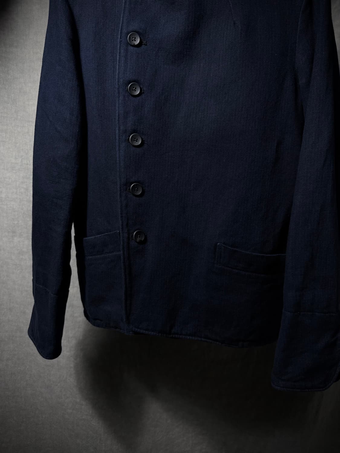 sus-sous Asymmetric Button Jacket   상품이미지3