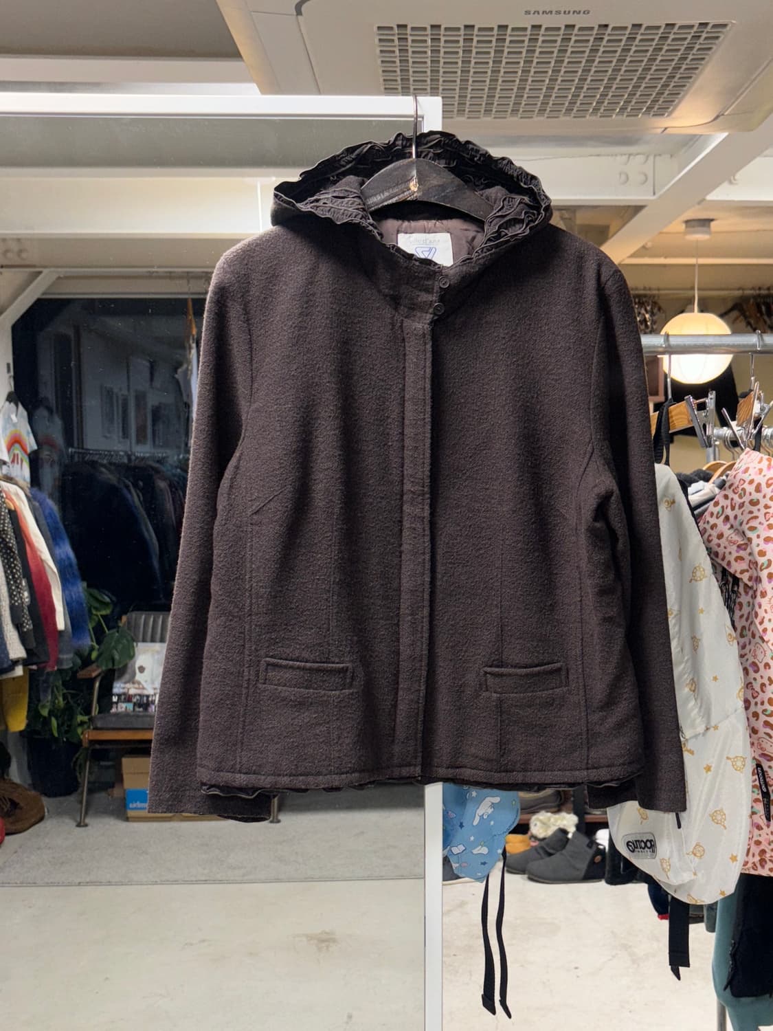 Ville d'azur 울 프릴 자켓 상품이미지1