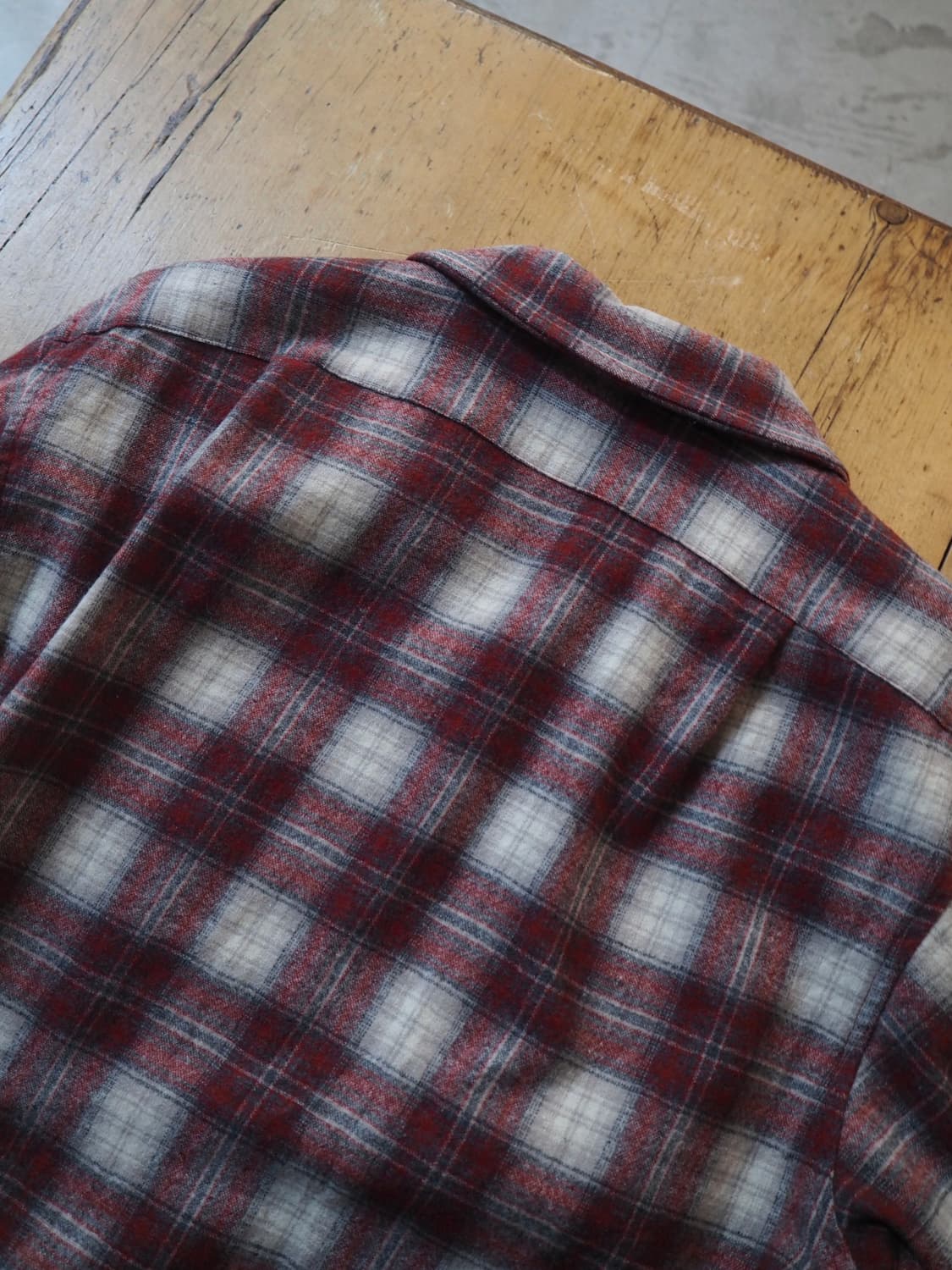 1970's PENDLETON pure virginwool shirt  상품이미지5