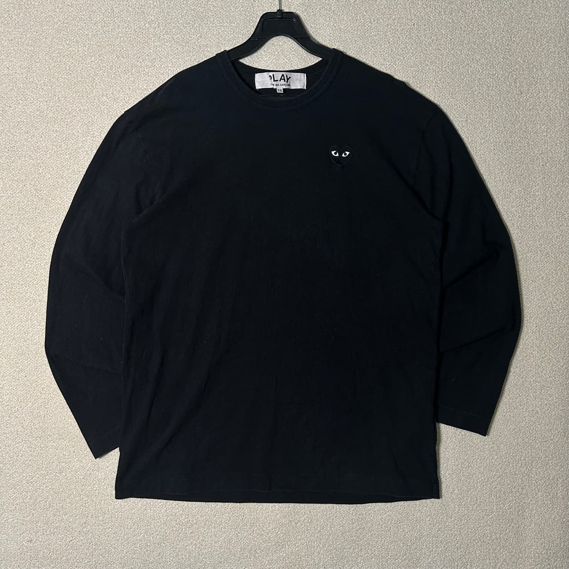 (XL~XXL) 꼼데가르송 플레이라인 롱슬리브 상품이미지1