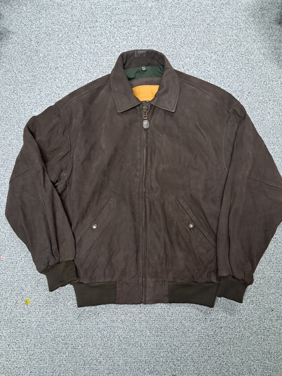 팀버랜드 스웨이드 봄버자켓 상품이미지1