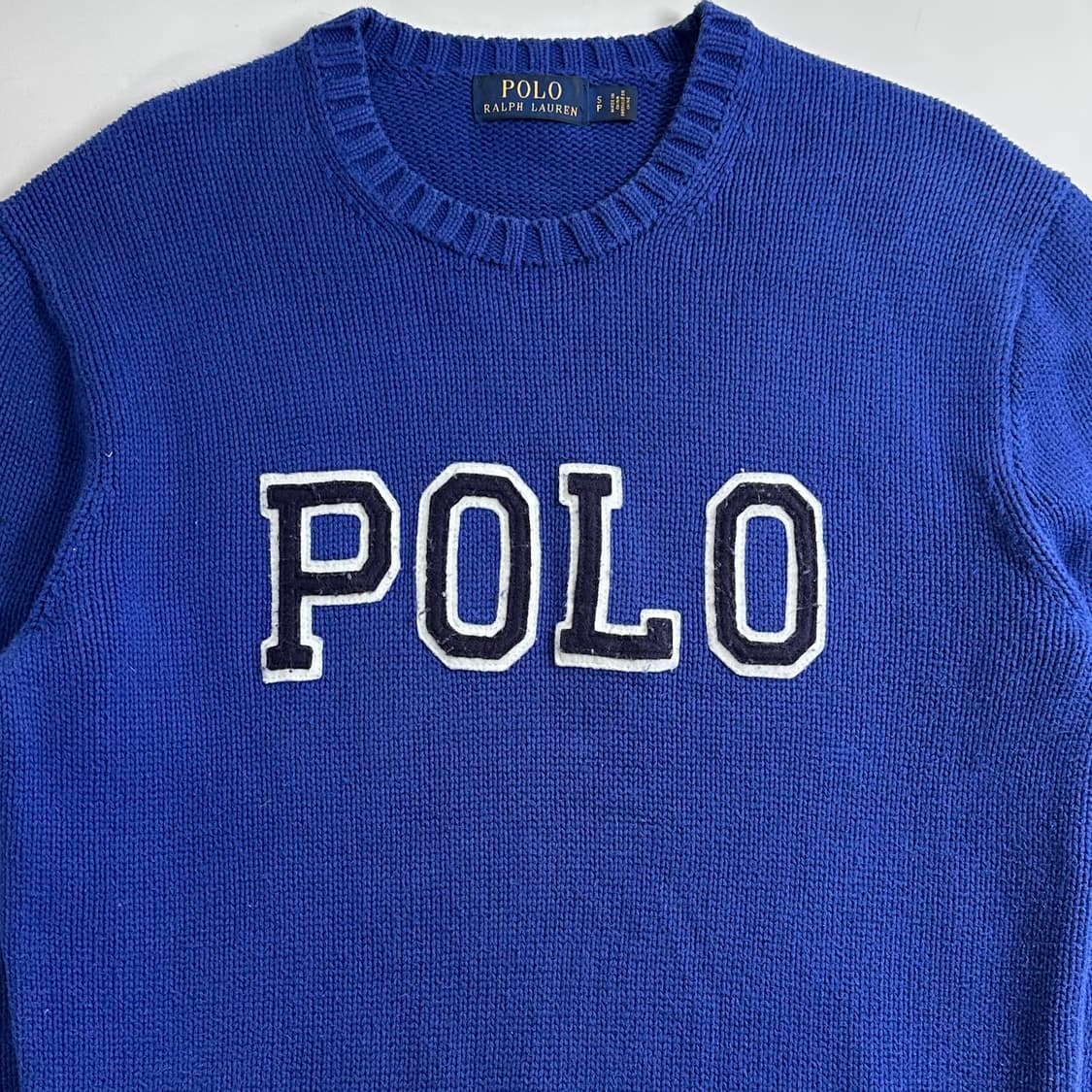 폴로 랄프로렌 아치로고 코튼 니트 상품이미지2