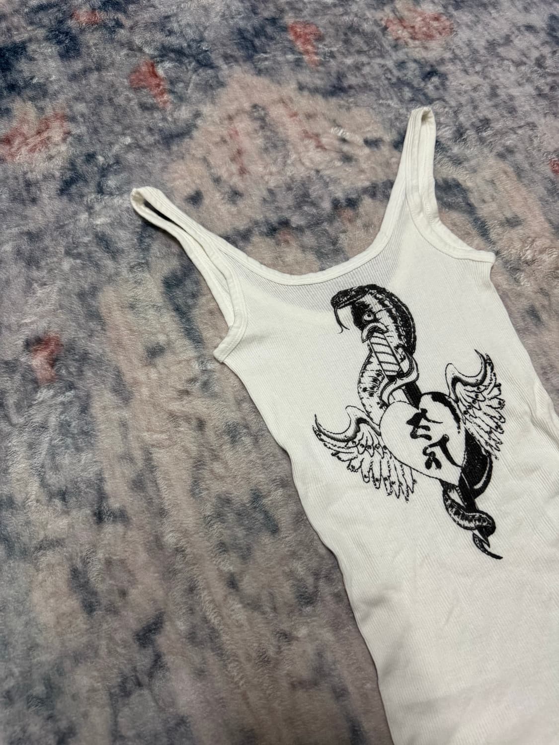 Sly serpent heart ribbed sleevless 상품이미지3