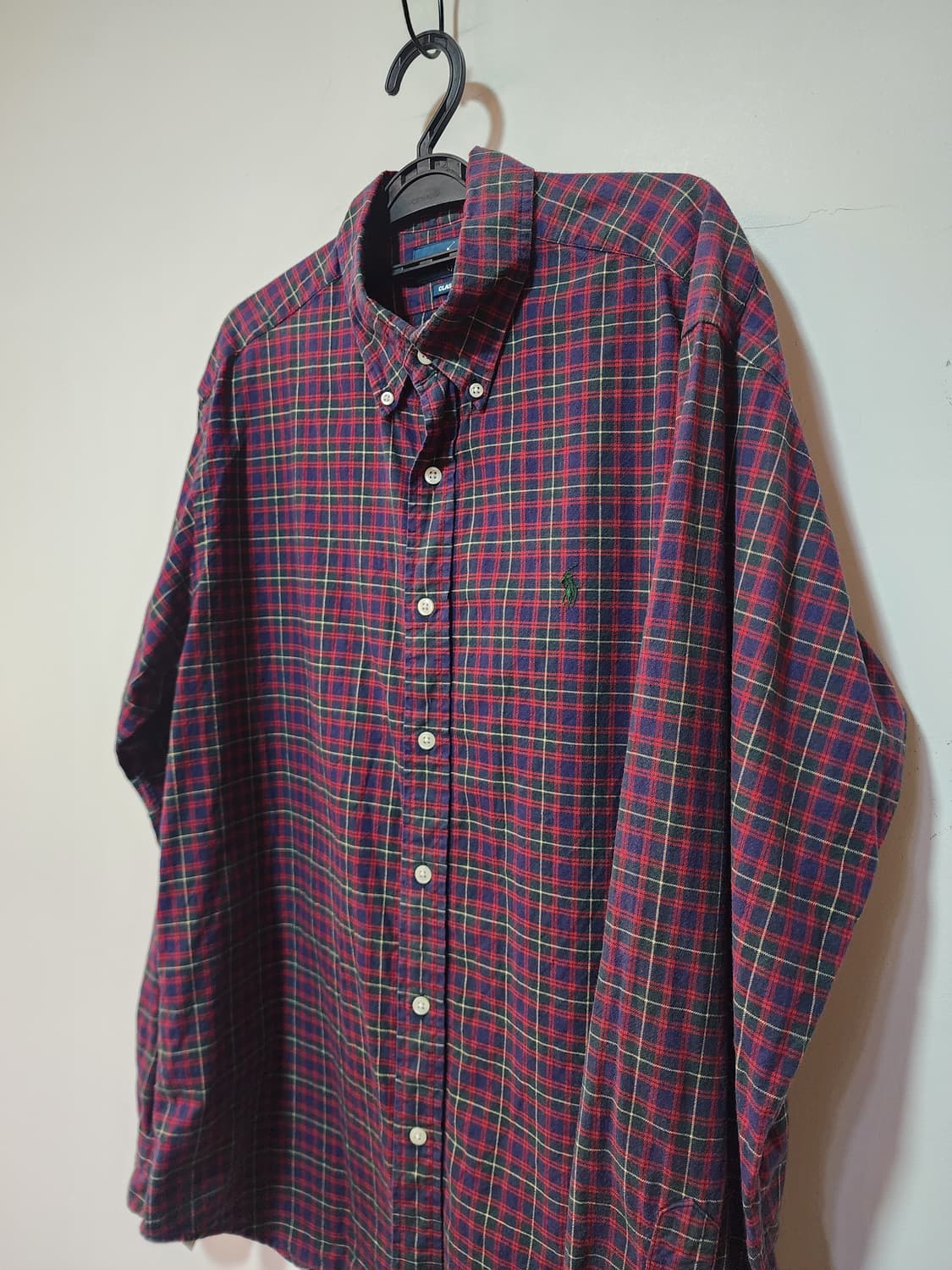 랄프로렌 클래식 체크 셔츠 L 상품이미지2