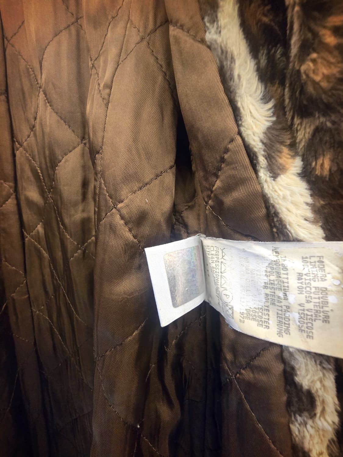 돌체앤가바나(Dolce & Gabbana)레오파드 프린트 퍼 코트. 상품이미지5