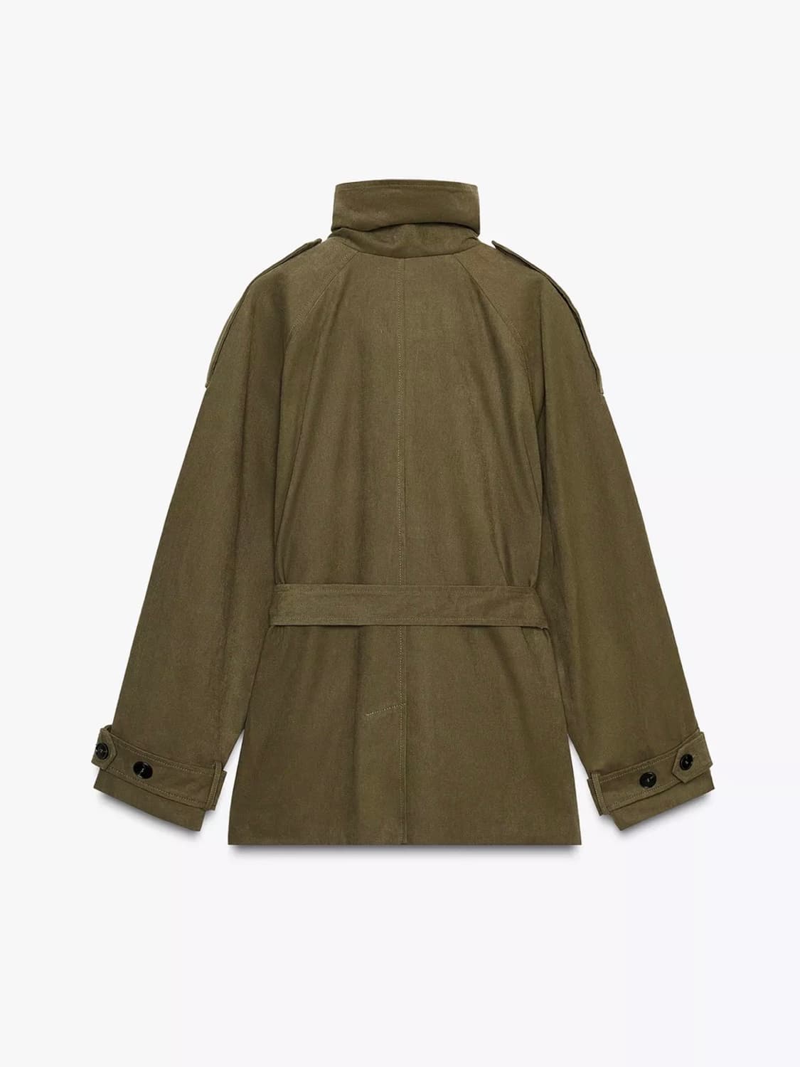 자라 숏 트렌치 코트 새상품 S 상품이미지3